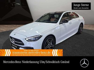 Weiß Gebraucht 2024 Mercedes C300e AMG Limousine | 50.990 € (Etwas zu teuer)