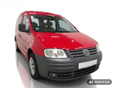 Gebraucht VW Caddy Life 80 PS (58 kW) 2009 Rot Van / Kleinbus