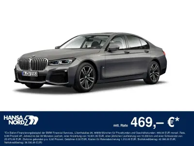 Brugt BMW 750 M Sport 400 HK (294 kW) 2020 Grå Sedan
