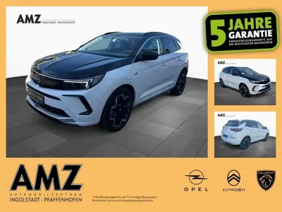 Gebraucht Opel Grandland X Elegance 131 PS (96 kW) 2023 Lack weiss banquise/deckende l SUV