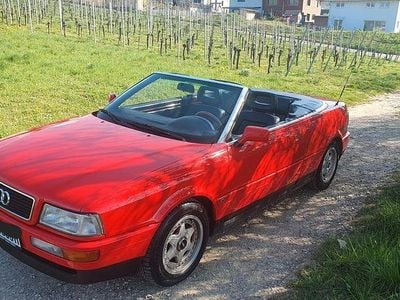 Usata Audi Cabriolet Sport 133 CV (97 kW) 1992 Rosso Cabrio