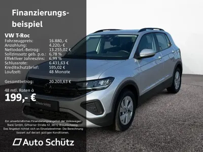 Gebraucht VW T-Roc Life 110 PS (80 kW) 2022 Silber SUV
