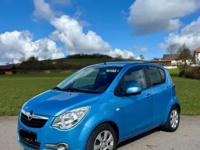 Gebraucht Opel Agila 68 PS (50 kW) 2008 Blau Kleinwagen