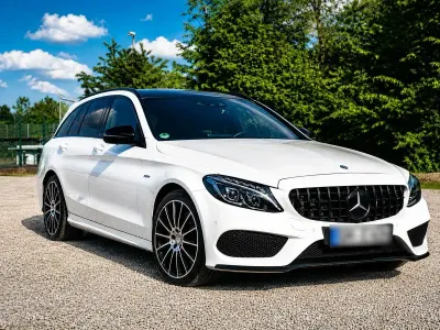 Gebraucht Mercedes C450 AMG AMG 367 PS (269 kW) 2016 Weiß Limousine