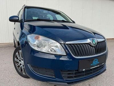 Gebraucht Skoda Roomster Plus Edition 105 PS (77 kW) 2011 Blau Van / Kleinbus