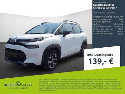 Weiß Gebraucht 2023 Citroën C3 Aircross Shine SUV | 13.670 € (Fairer Preis)