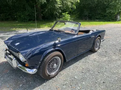 Gebraucht Triumph TR4 100 PS (73 kW) 1962 Blau Cabrio