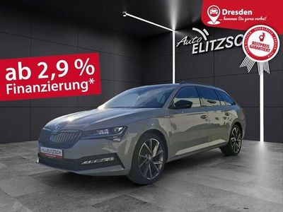Gebraucht Skoda Superb SportLine 200 PS (147 kW) 2023 Steelgrau Kombi