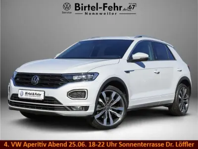 Gebraucht VW T-Roc R-line 150 PS (110 kW) 2021 Weiss SUV