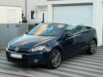 Gebraucht VW Golf Cabriolet 160 PS (117 kW) 2012 Blau Cabrio