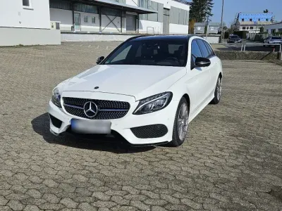 Gebraucht Mercedes C400 333 PS (244 kW) 2018 Weiß Kombi