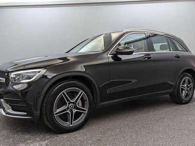 Schwarz Gebraucht 2020 Mercedes GLC400d AMG line SUV | 32.499 € (Fairer Preis)