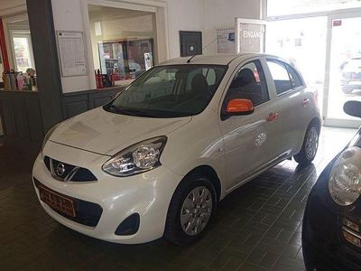 Gebraucht Nissan Micra Visia 98 PS (72 kW) 2014 Weiß Kleinwagen