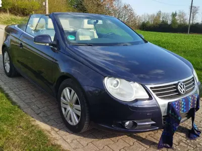 Gebraucht VW Eos Edition 122 PS (89 kW) 2008 Blau Cabrio
