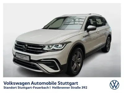 Gebraucht VW Tiguan Allspace Elegance 200 PS (147 kW) 2022 Weiß SUV