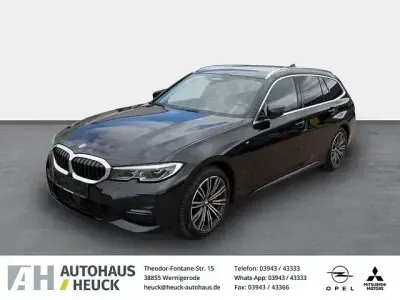 Gebraucht BMW 330e M Sport 2020 Schwarz Kombi