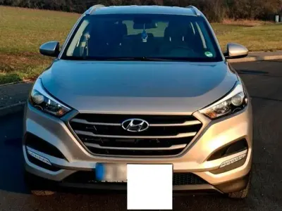 Gebraucht Hyundai Tucson Premium 177 PS (130 kW) 2018 Beige SUV