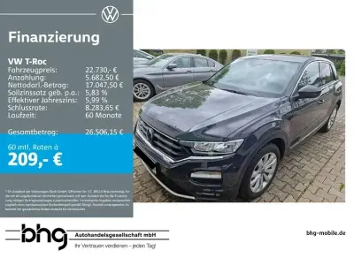 Gebraucht VW T-Roc Sportline 150 PS (110 kW) 2022 Grau SUV