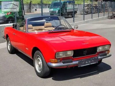 Brugt Peugeot 504 106 HK (77 kW) 1979 Rød Cabriolet