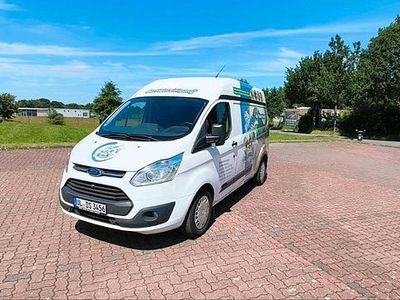 Gebraucht Ford Transit Custom 122 PS (89 kW) 2014 Weiß Van / Kleinbus