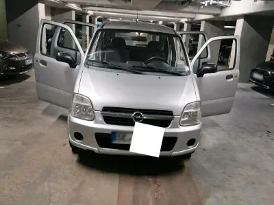 Gebraucht Opel Agila 44 PS (32 kW) 2005 Silber Van / Kleinbus