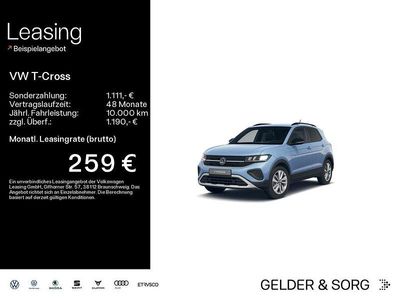Neu VW T-Cross Life 116 PS (85 kW) 2026 Clear blue metallic SUV