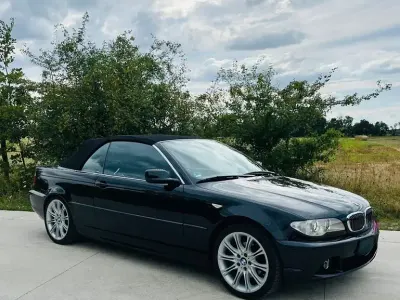 Gebraucht BMW 320 Cabriolet Exclusive 170 PS (125 kW) 2005 Schwarz Cabrio