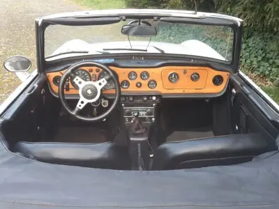Gebraucht Triumph TR6 143 PS (105 kW) 1972 Weiß Cabrio