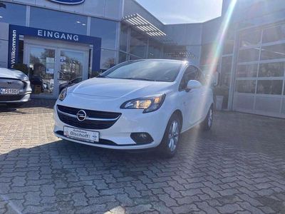 Gebraucht Opel Corsa drive 90 PS (66 kW) 2016 Schneeweiß Kleinwagen