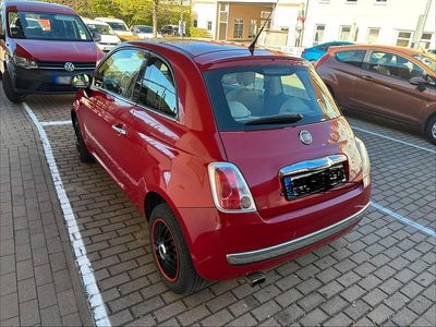 Brugt Fiat 500 69 HK (50 kW) 2010 Rød Sedan