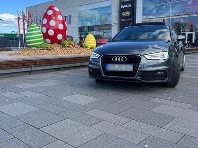 Usata Audi A3 S-Line 140 CV (102 kW) 2013 Grigio Berlina