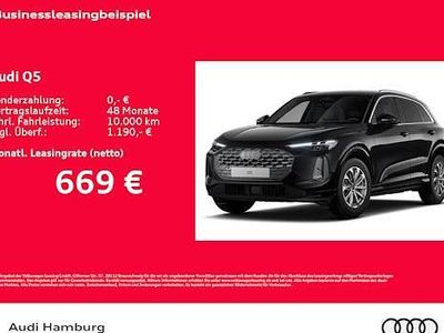 Neu Audi Q5 S-Line 204 PS (150 kW) 2026 Schwarz SUV