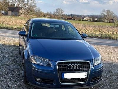 Gebraucht Audi A3 Attraction 102 PS (75 kW) 2008 Blau Kleinwagen