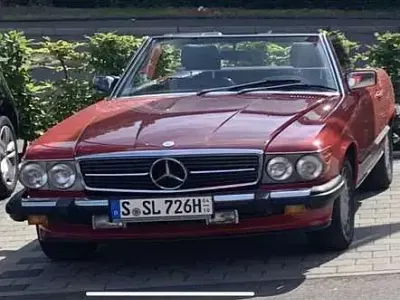 Gebraucht Mercedes 560 231 PS (169 kW) 1988 Rot Cabrio