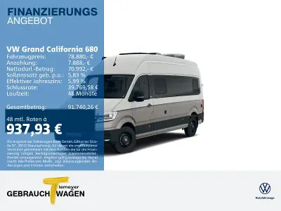 Neu VW California California 163 PS (119 kW) 2025 Weiß Van