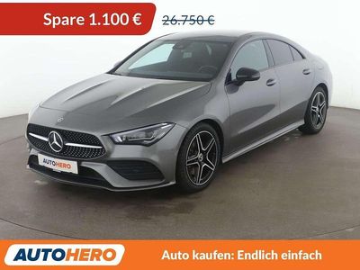 Mountaingrau Gebraucht 2020 Mercedes CLA200 AMG line Limousine | 25.650 € (Fairer Preis)