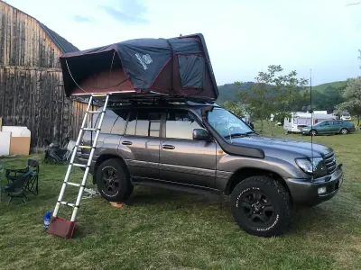 Gebraucht Toyota Land Cruiser 205 PS (150 kW) 2003 Grau SUV
