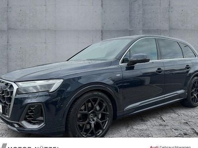 Usado Audi Q7 S-Line 340 CV (250 kW) 2025 Azul SUV