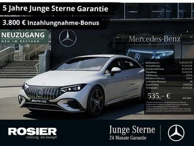 Silber / hightechsilber (metallic) Gebraucht 2023 Mercedes EQE AMG 53 AMG Limousine | 61.870 € (Guter Preis)