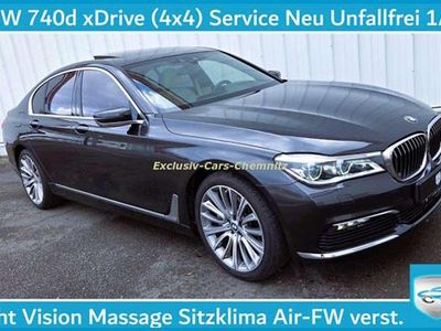 Gebraucht BMW 740L 320 PS (235 kW) 2017 Sophistograu brillanteffekt me Limousine