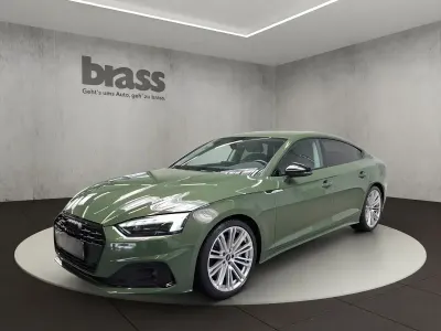 Gebraucht Audi A5 Advanced Plus 265 PS (194 kW) 2023 Grün metallic Coupé