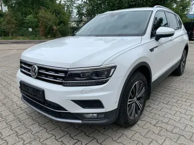 Gebraucht VW Tiguan Allspace Highline 190 PS (139 kW) 2019 Weiß SUV