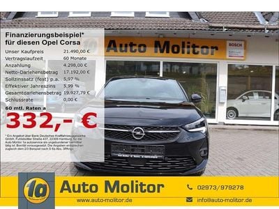 Gebraucht Opel Corsa-e GS Line 100 kW (136 PS) 2023 Diamant schwarz/karbon schwarz Kleinwagen