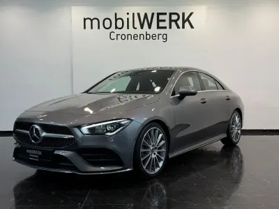 Gebraucht Mercedes CLA200 AMG line 163 PS (119 kW) 2022 Mountaingrau Coupé