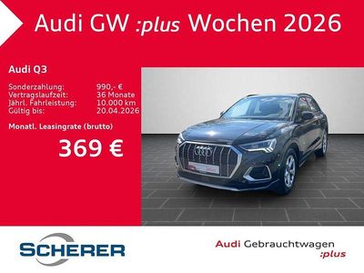Gebraucht Audi Q3 Ambiente 150 PS (110 kW) 2025 Mythosschwarz metallic (metallic) SUV