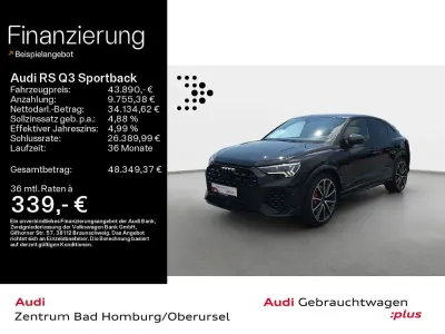 Gebraucht Audi RS Q3 Sportback Ambiente 400 PS (294 kW) 2023 Mythosschwarz metallic SUV
