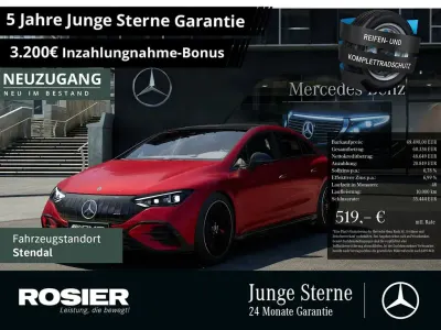 Gebraucht Mercedes EQE AMG 53 Premium 505 kW (687 PS) 2023 Rot / manufaktur patagonienrot Limousine