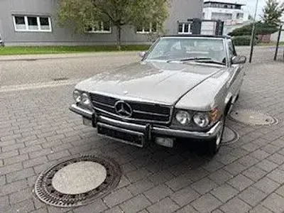 Gebraucht Mercedes SL450 218 PS (160 kW) 1980 Gold Cabrio