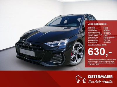 Schwarz Gebraucht 2025 Audi A3 S-Line Limousine | 40.480 € (Fairer Preis)