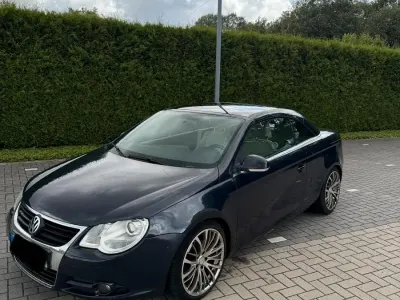 Gebraucht VW Eos 2006 Blau Cabrio